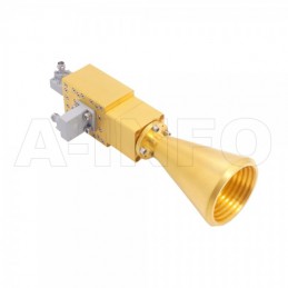 5G Measurements, 23.5-43.5GHz 20dB Gain, Dual Linear Polarization Corrugated Conical Horn Antenna