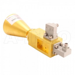 5G Measurements, 23.5-43.5GHz 20dB Gain, Dual Linear Polarization Corrugated Conical Horn Antenna