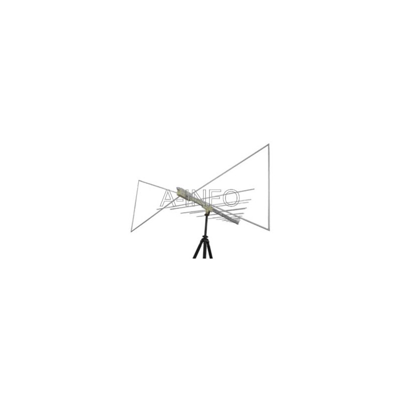 30MHz-6GHz Log Periodic Antenna - Linear Polarization