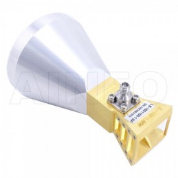 18-110GHz 14dB Gain, Broadband Horn Antenna, 1.0mm Female