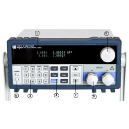 M9712B30 Programmable DC Electronic Load, 300W, 0-30A. 0-500V