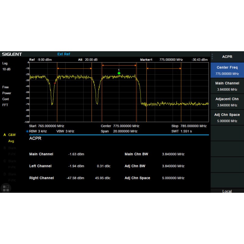 Siglent SVA1000X-AMK - Advanced Measurement Activation License for SVA1000X Spectrum Analyzers