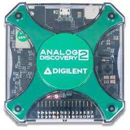 Analog Discovery 2: 100MS/s USB Oscilloscope, Logic Analyzer and Variable Power Supply