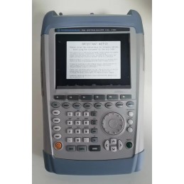 Pre-owned Mint R&S FSH 8GHz Handheld Spectrum Analyzer with massive options