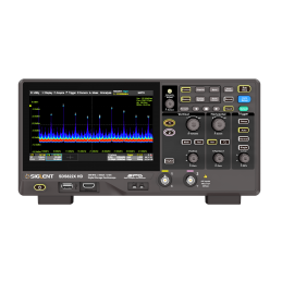 Siglent SDS822X HD 2CH 200MHz 12bit Touch Screen Oscilloscope