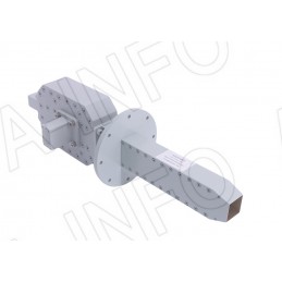 A-INFO 2.6 to 220GHz Dual Polarization Waveguide Probes with V Port Endlaunch Coaxial Interface