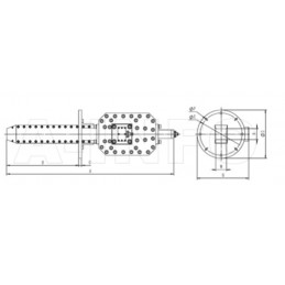 A-INFO 2.6 to 220GHz Dual Polarization Waveguide Probes with V Port Endlaunch Coaxial Interface