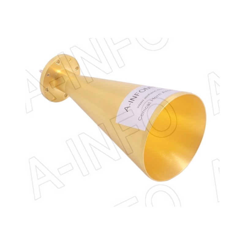 A-INFO 5.3GHz to 220GHz Conical Horn with Other Circular WG Interface