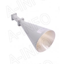 A-INFO 5.3GHz to 220GHz Conical Horn with Rectangular WG Transition - Linear Polarization