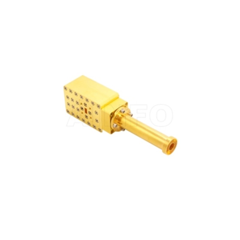 A-INFO 0.75GHz to 220GHz Corrugated Feed Horn Antennas with Waveguide and Coaxial Interface, Dual Linear Polarization