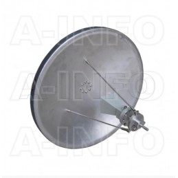 A-INFO PW-12000-16000 Dual Linear Polarization Prime Focus Parabolic Antenna
