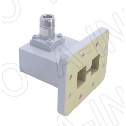 A-INFO Double Ridge Waveguide to Coaxial Adapter