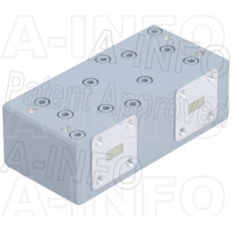 A-INFO 28WXSCA-3-16G_Cu WR28 90deg Waveguide Hybrid Coupler