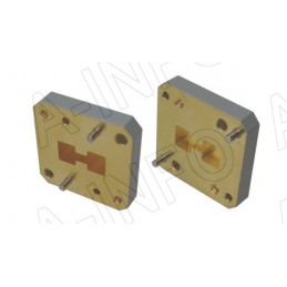 A-INFO Waveguide Double Ridge 1/8 and 3/8 Wavelength Offset Short