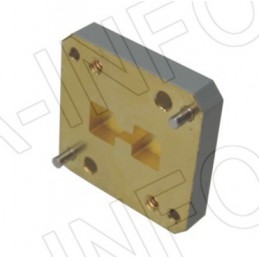 A-INFO Waveguide Double Ridge 1/4 Wavelength Offset Short
