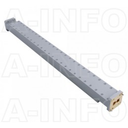A-INFO 650DRWPFA-10_Cu WRD650 Double Ridge WG Precision Fixed Attenuator