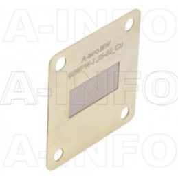A-INFO 90WPW-7.25-80_Cu WR90 Waveguide Pressure Window