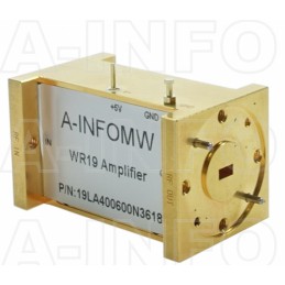 A-INFO 19LA400600N3618 Waveguide Amplifier WR19 40-60GHz