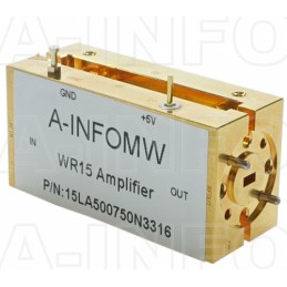 A-INFO 15LA500750N3316 Waveguide Amplifier WR15 50-75GHz