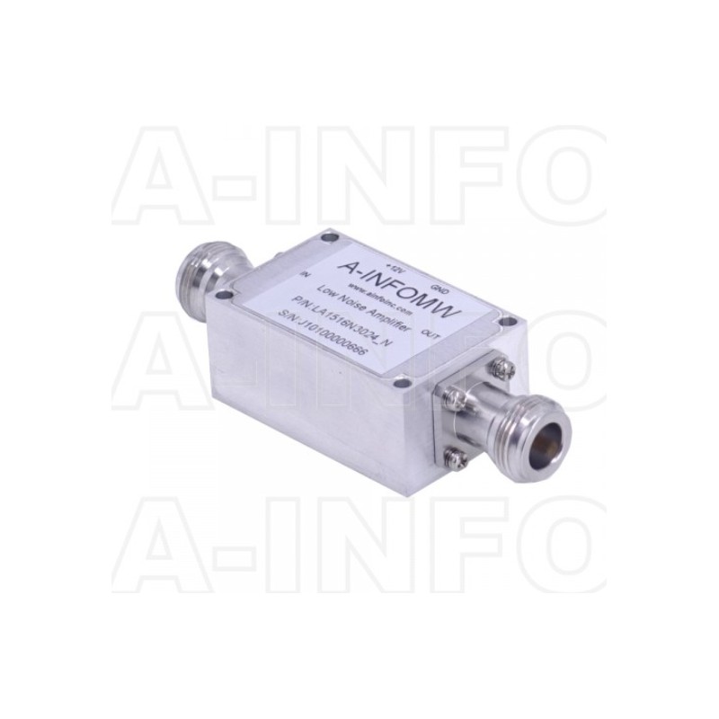 A-INFO LA1516N3024_N Broadband Low Noise Small Signal Amplifier 1.5-1.6GHz N Type Female