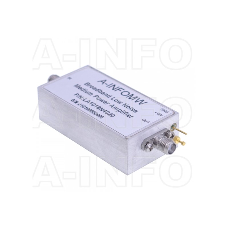 A-INFO PA6012N5540 Power Amplifier 6-12GHz SMA Female
