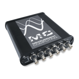 MCC USB-1604HS-2AO: High-Speed, Simultaneous USB DAQ Device
