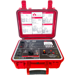 Machinery Tester MT-204 in accordance with EN 60204-1