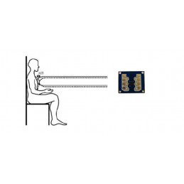 APV2411 human respiration and heart beat detective radar module