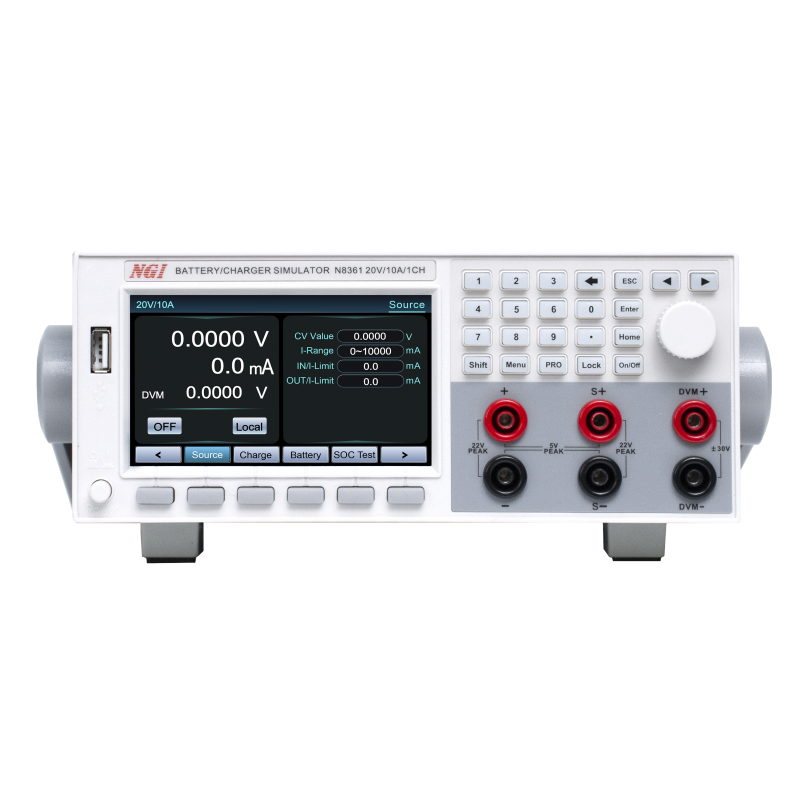 N8361 Bidirectional High-accuracy Battery Simulator (0~20V)
