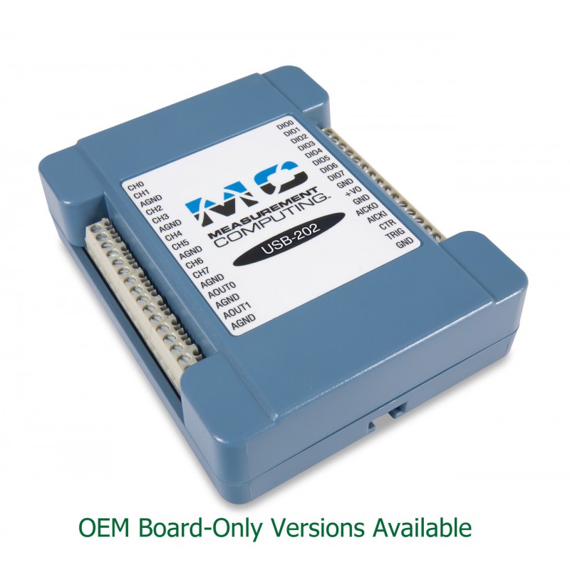USB-205, Single Gain Multifunction USB DAQ Devices