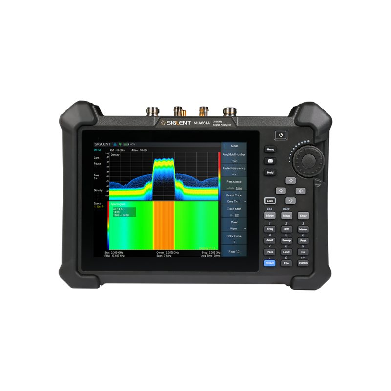 Siglent SHA861A 9 kHz–3.6 GHz Handheld Signal Analyser