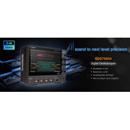Siglent SDS7604AP 6 GHz, 20 GSa/s @ all channels, 4-CH, 12-bit,1 Gpts/CH