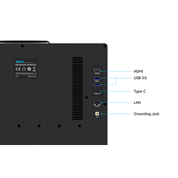 Micsig MHO3-3504 4-channel oscilloscope with 350 MHz bandwidth, 12-bit resolution