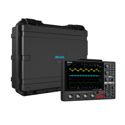 Micsig MHO14-200 Tablet Oscilloscope with a 4½-digit multimeter with suitcase, 8 Inch, 200MHz BW, 4CH