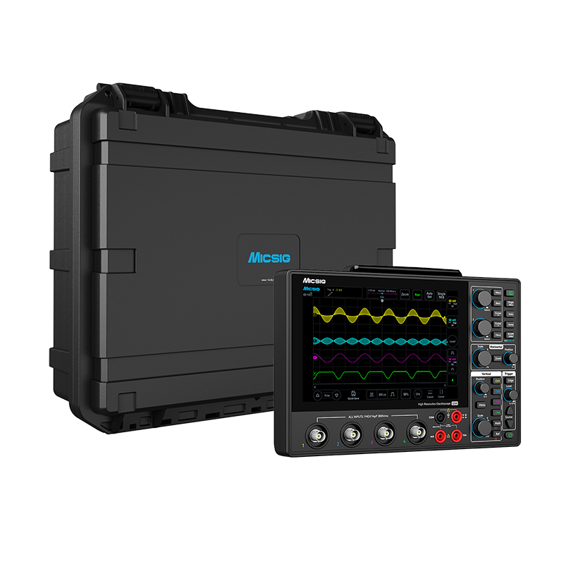 Micro Instruments Soc Monitor Micsig MHO14-100 Tablet Oscilloscope with a 4½-digit multimeter with ...