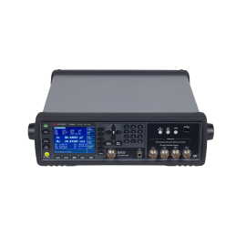 Keysight E4980AL — strict straight/front-facing product view