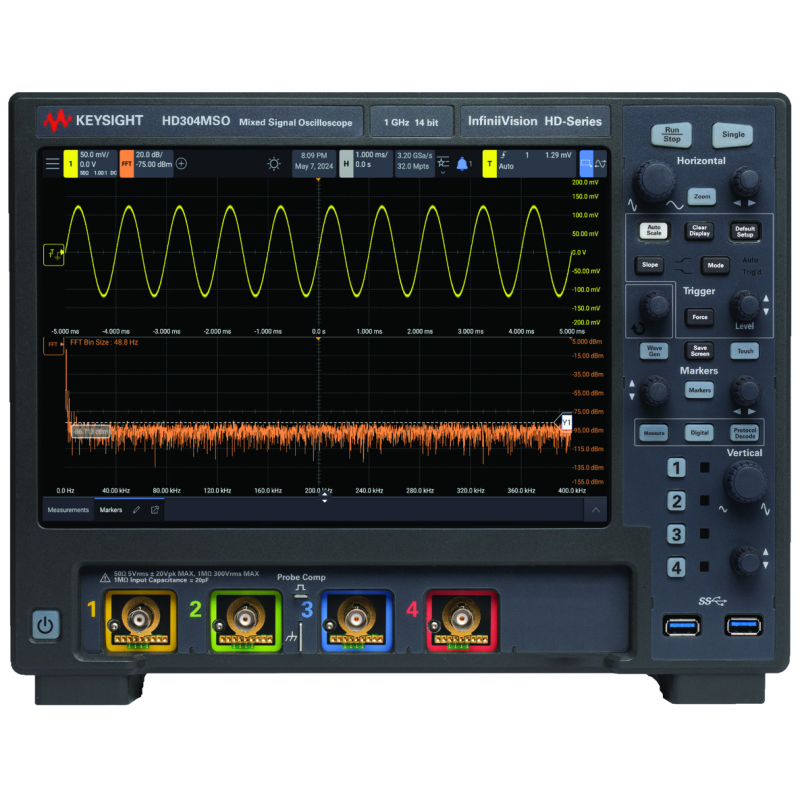 InfiniiVision HD3 Series Oscilloscopes
