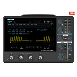 MicSig STO1004 4-CH 100MHz Smart Tablet Oscilloscope, touch screen with Battery (Free CAN FD Protocol)