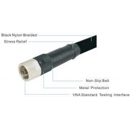 Precision VNATest Test Cable, up to 67 GHz, Network analyzer test cable